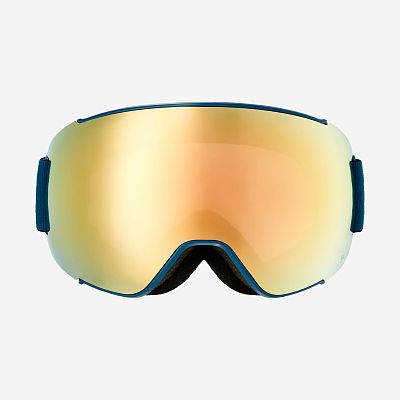 Превью Горнолыжная маска OTG Маска горнолыжная HEAD Magnify 5K + Spare Lens Petrol/Gold (390843)
